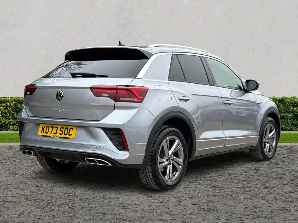 Volkswagen T-Roc 1.5 Tsi R-line Dsg KO73SOC Silver #3
