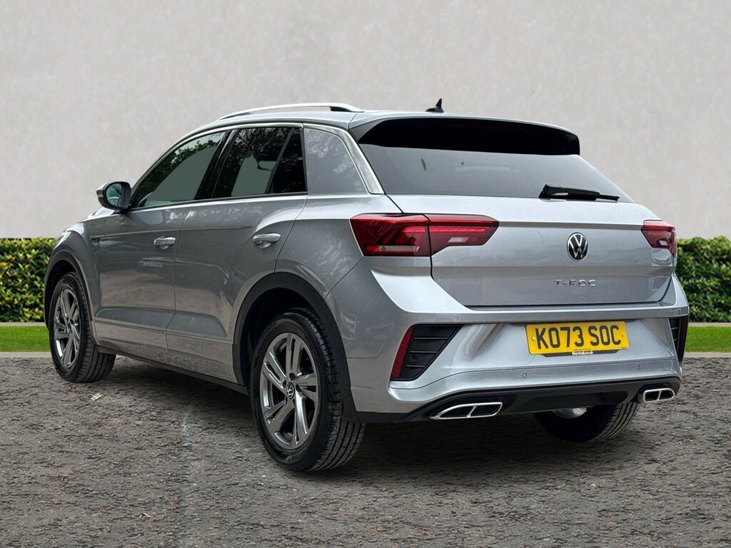 Volkswagen T-Roc 1.5 Tsi R-line Dsg KO73SOC Silver #5