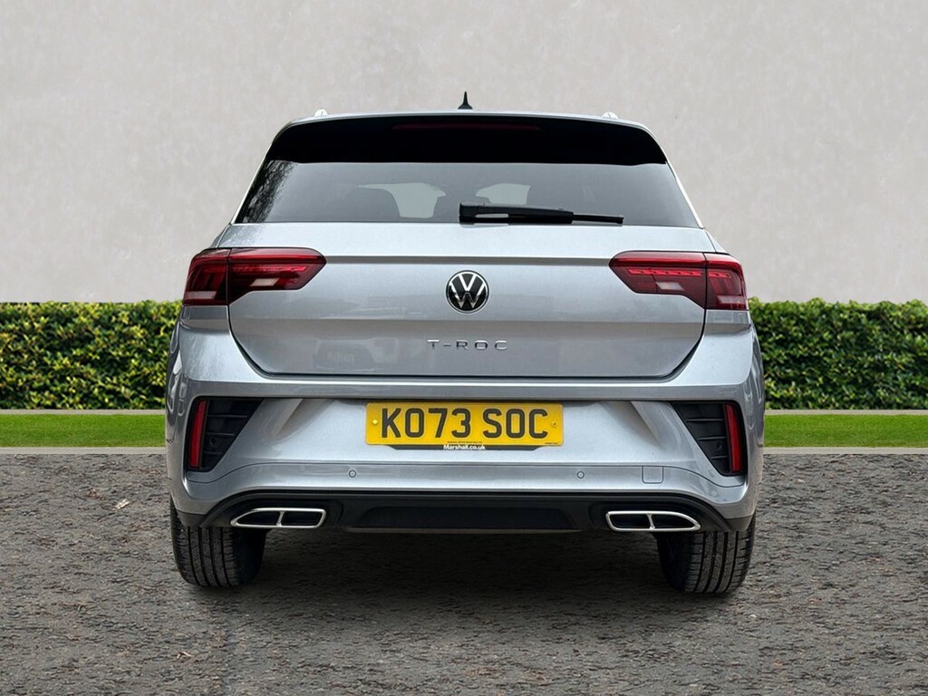 Volkswagen T-Roc 1.5 Tsi R-line Dsg KO73SOC Silver #4