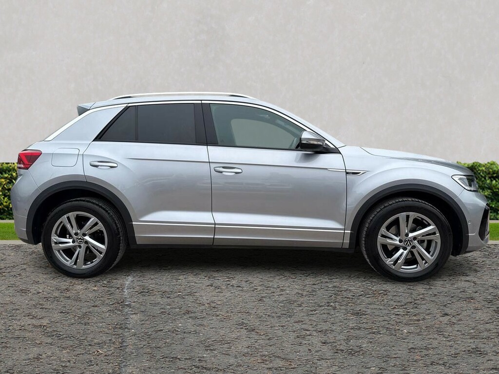 Volkswagen T-Roc 1.5 Tsi R-line Dsg KO73SOC Silver #2