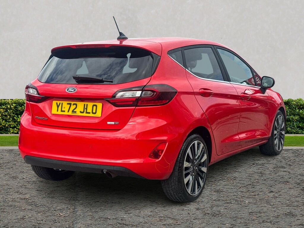 Ford Fiesta 1.0 Ecoboost Hbd Mhev 125 Titanium X YL72JLO Red #3