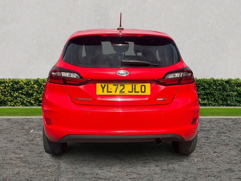 Ford Fiesta 1.0 Ecoboost Hbd Mhev 125 Titanium X YL72JLO Red #4
