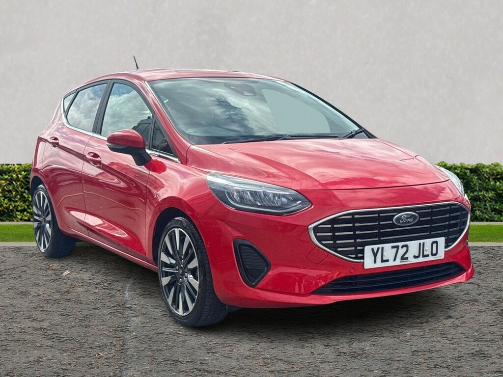 Ford Fiesta 1.0 Ecoboost Hbd Mhev 125 Titanium X Red