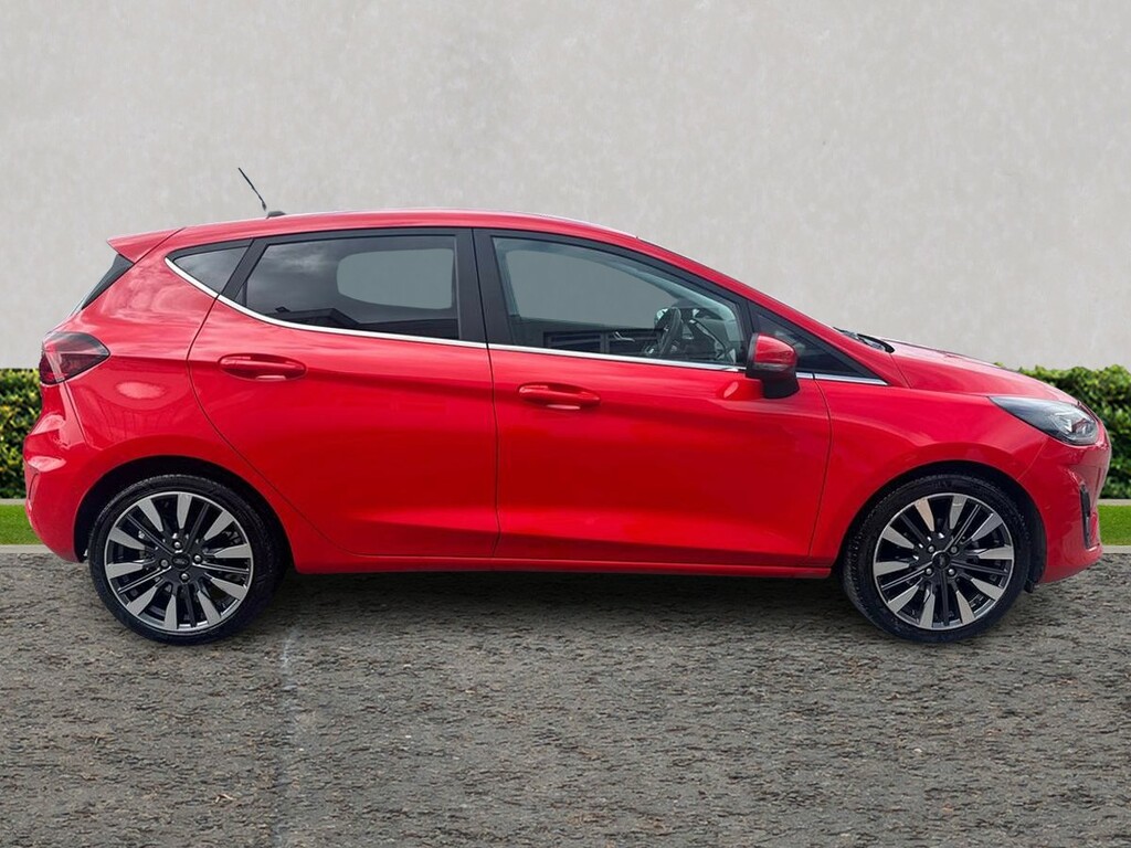 Ford Fiesta 1.0 Ecoboost Hbd Mhev 125 Titanium X YL72JLO Red #2