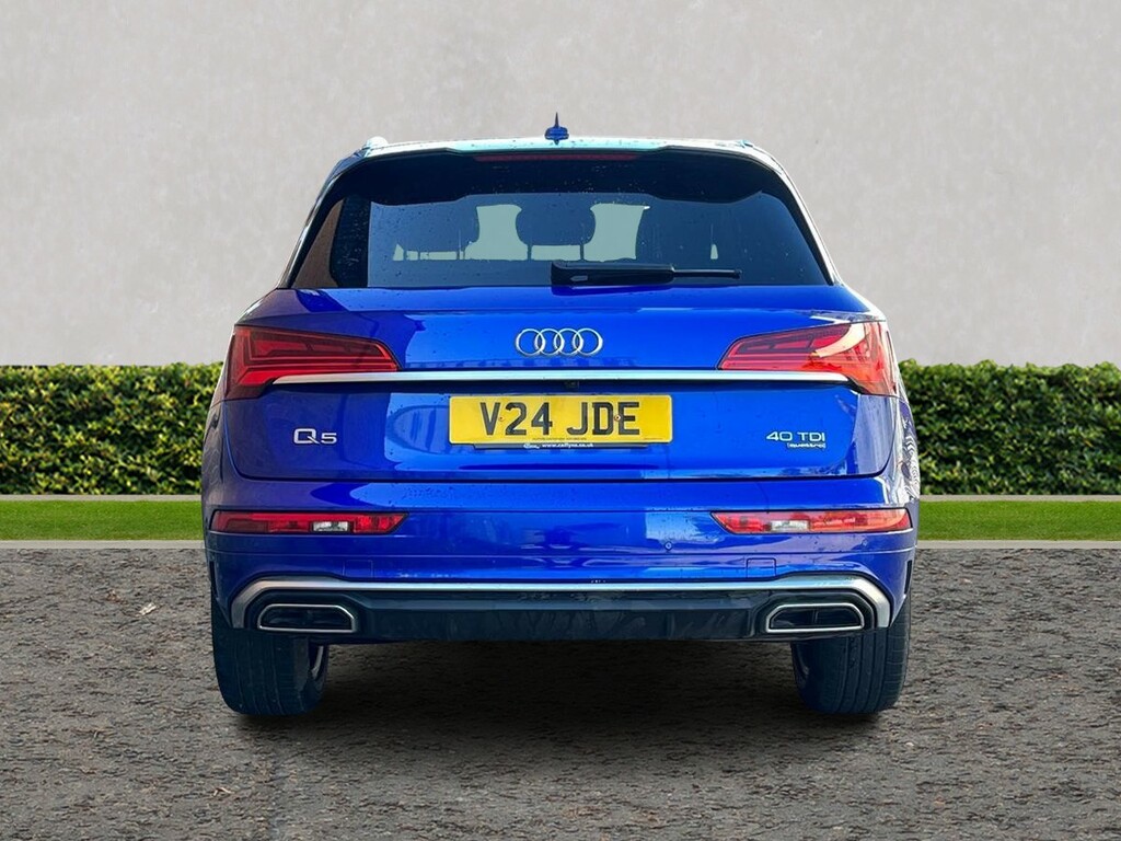 Audi Q5 40 Tdi Quattro S Line S Tronic GX22WWK Blue #4