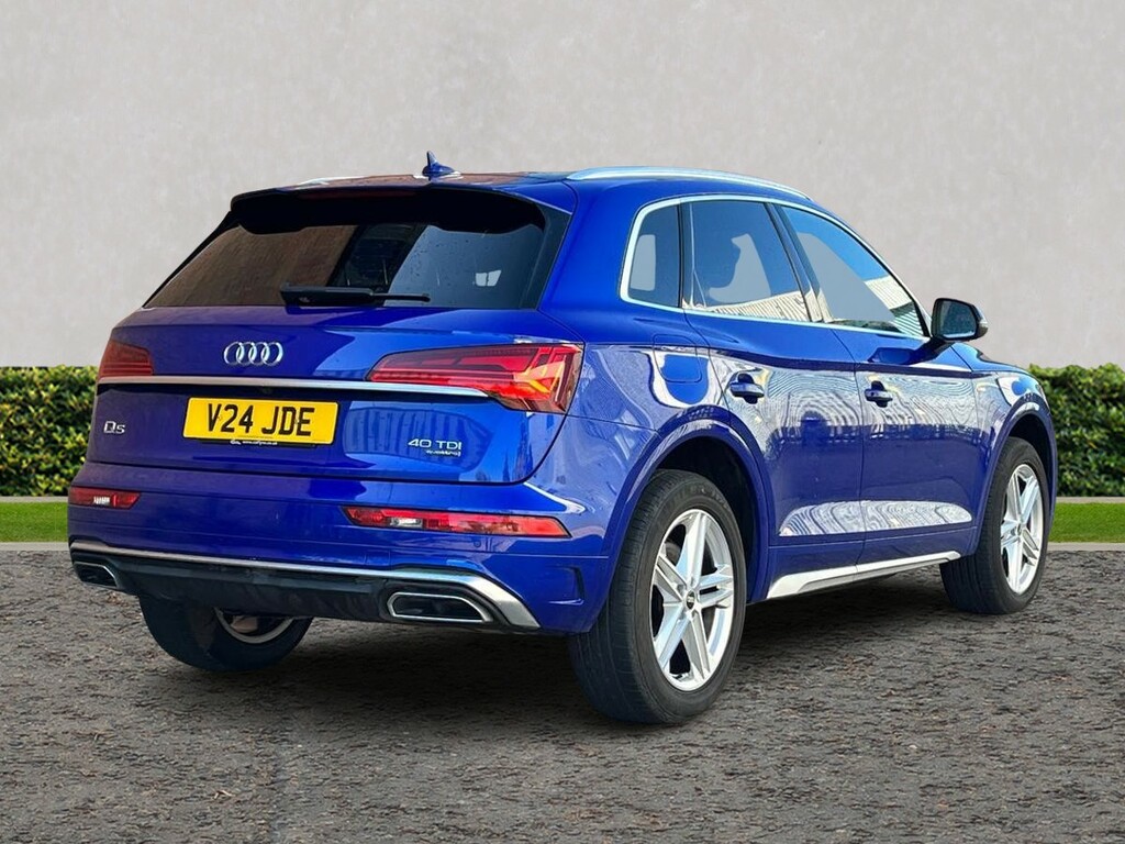 Audi Q5 40 Tdi Quattro S Line S Tronic GX22WWK Blue #3