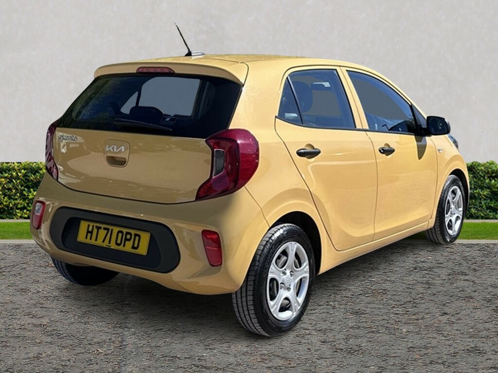 Kia Picanto 1.0 1 4 Seats HT71OPD Yellow #3