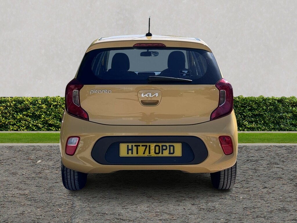 Kia Picanto 1.0 1 4 Seats HT71OPD Yellow #4