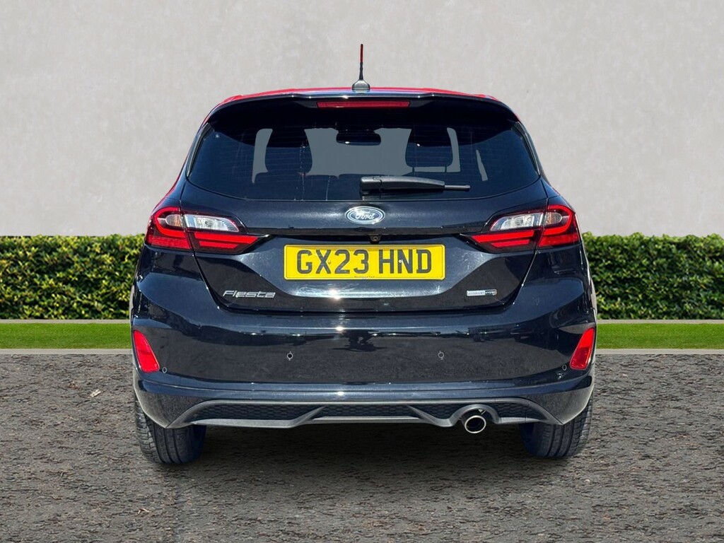Ford Fiesta St-line X Turbo Mh GX23HND Black #4