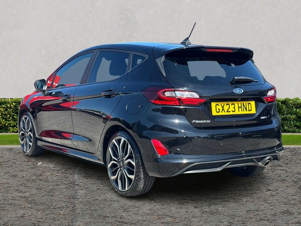 Ford Fiesta St-line X Turbo Mh GX23HND Black #5