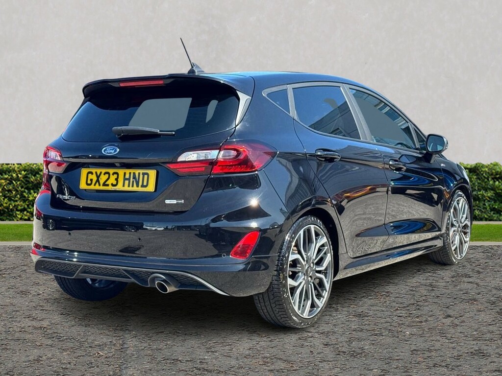 Ford Fiesta St-line X Turbo Mh GX23HND Black #3