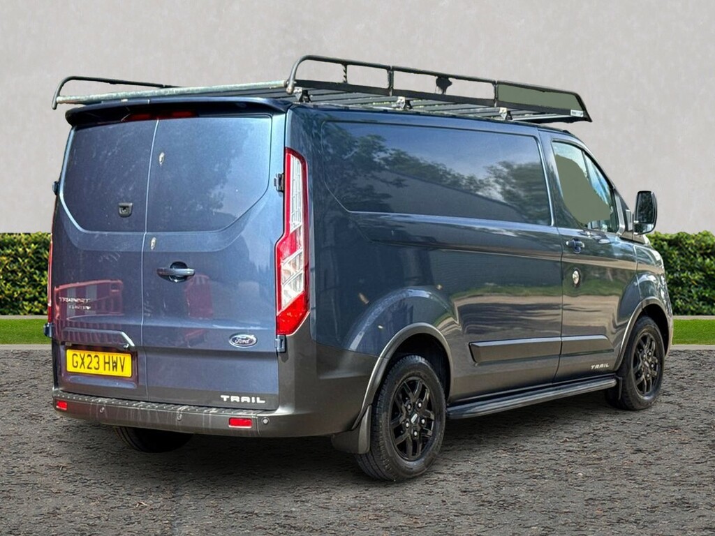 Ford Transit Custom 2.0 Ecoblue 130Ps Low Roof Trail Van GX23HWV Blue #3