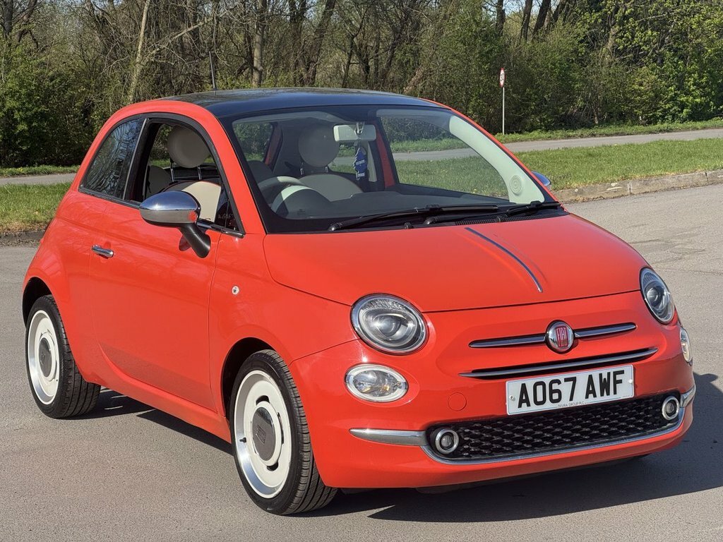 Fiat 500 Hatchback Red