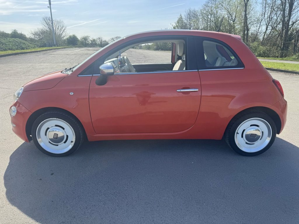 Fiat 500 Hatchback AO67AWF Red #4