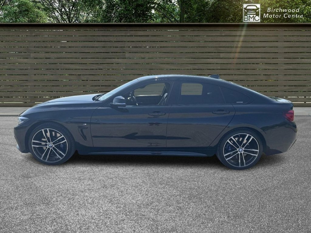 BMW 4 Series Gran Coupe 2L M Sport YG70OEE Black #4