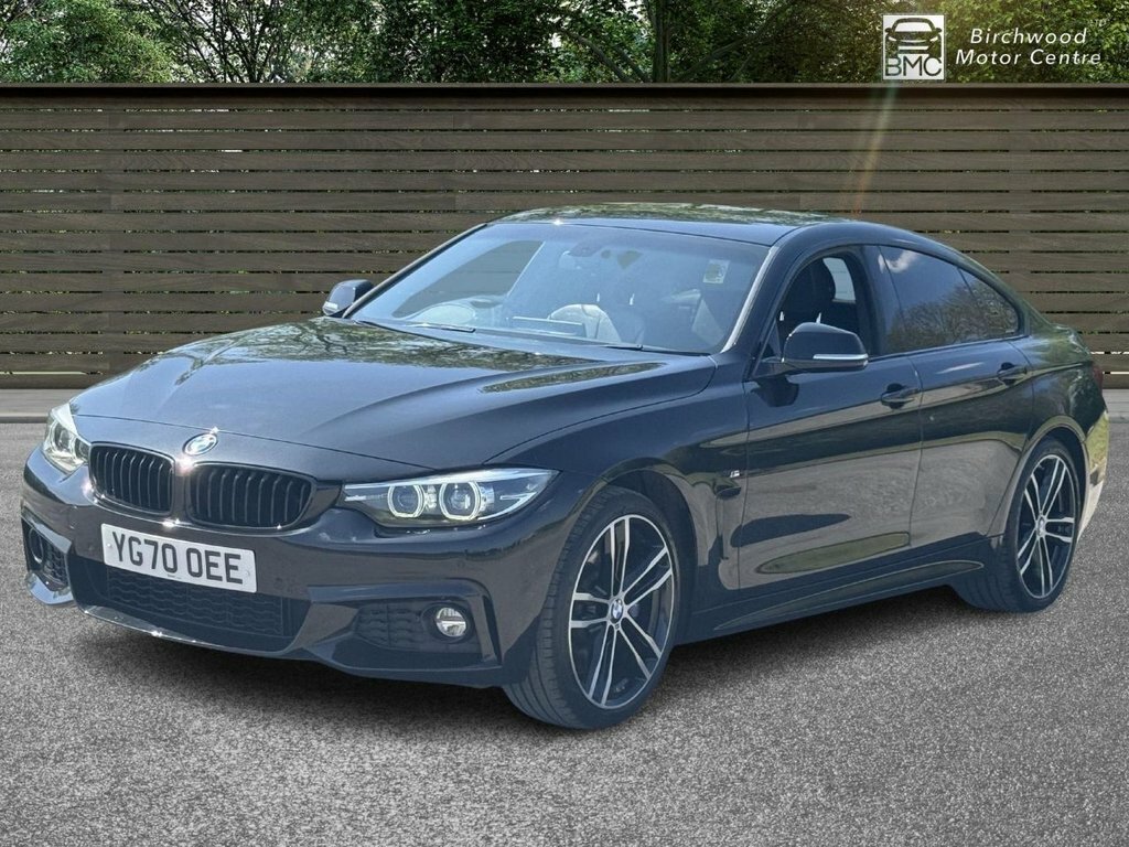 BMW 4 Series Gran Coupe 2L M Sport YG70OEE Black #3