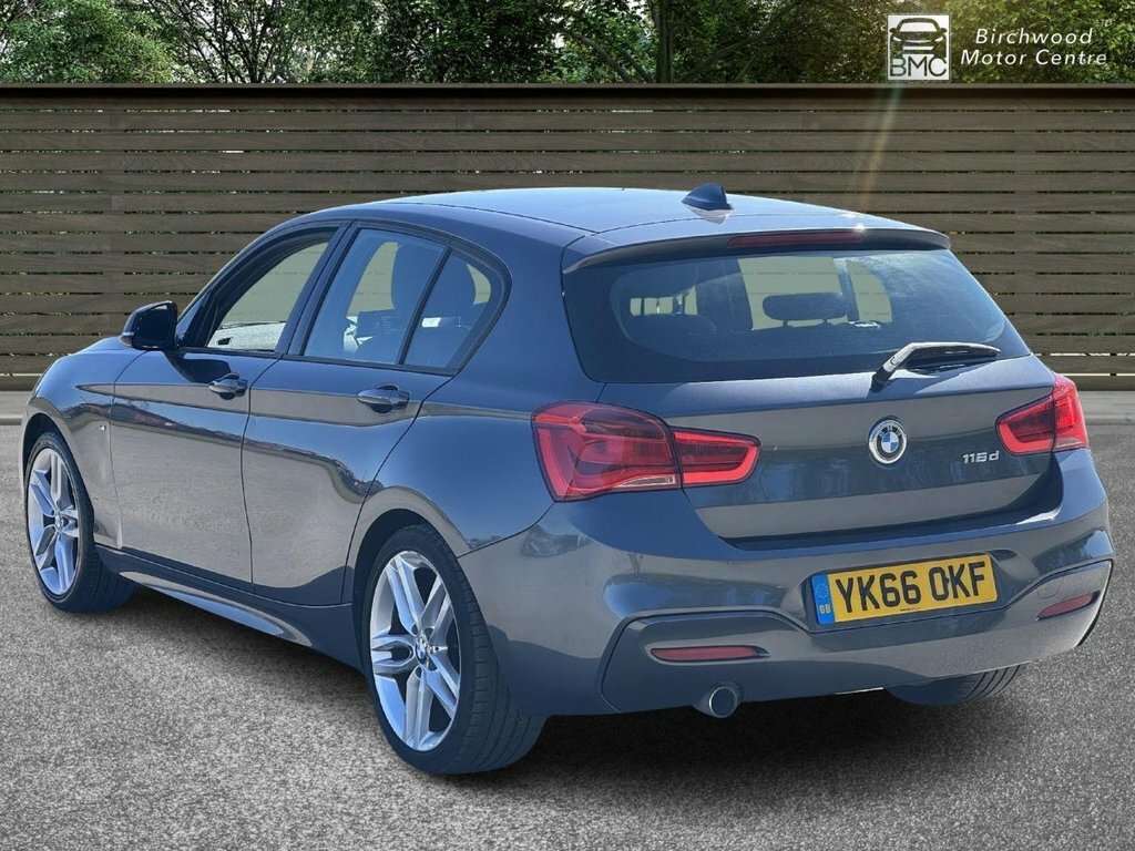 BMW 1 Series 1.5L M Sport YK66OKF Grey #5