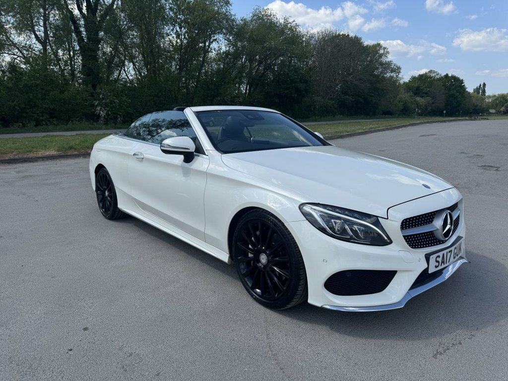 Mercedes-Benz C Class 2.1L Amg Line SA17GUK White #6