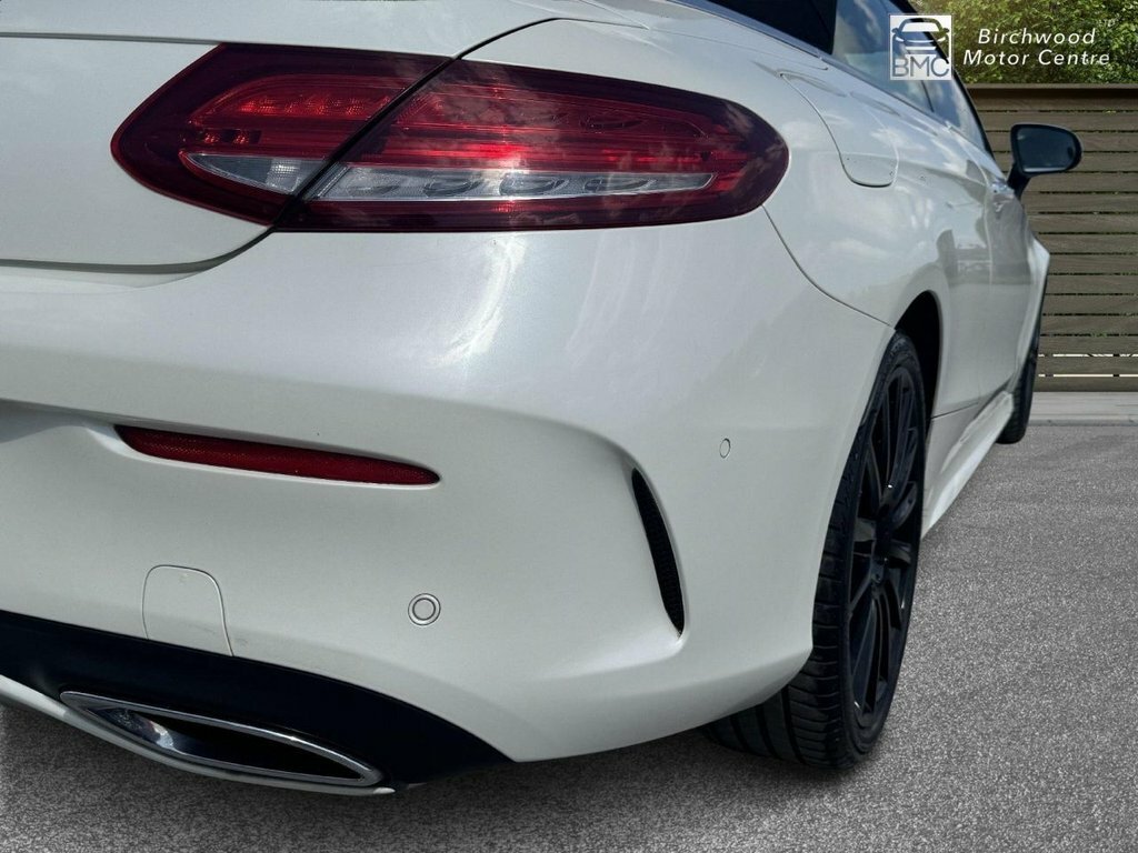 Mercedes-Benz C Class 2.1L Amg Line SA17GUK White #4