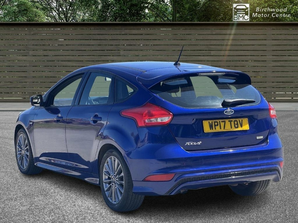 Ford Focus 1L St-line WP17TOV Blue #5