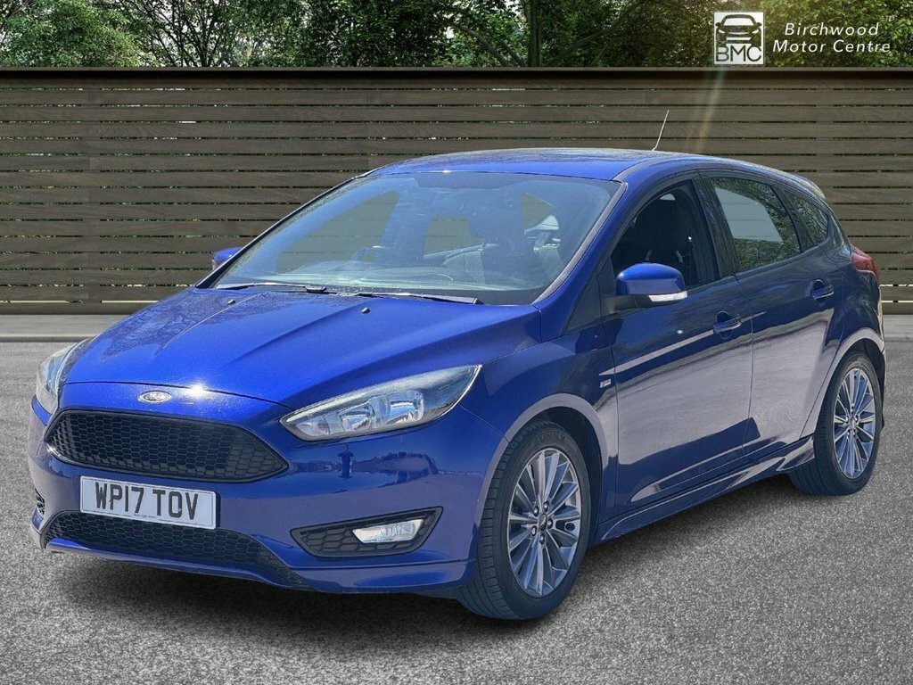 Ford Focus 1L St-line WP17TOV Blue #3