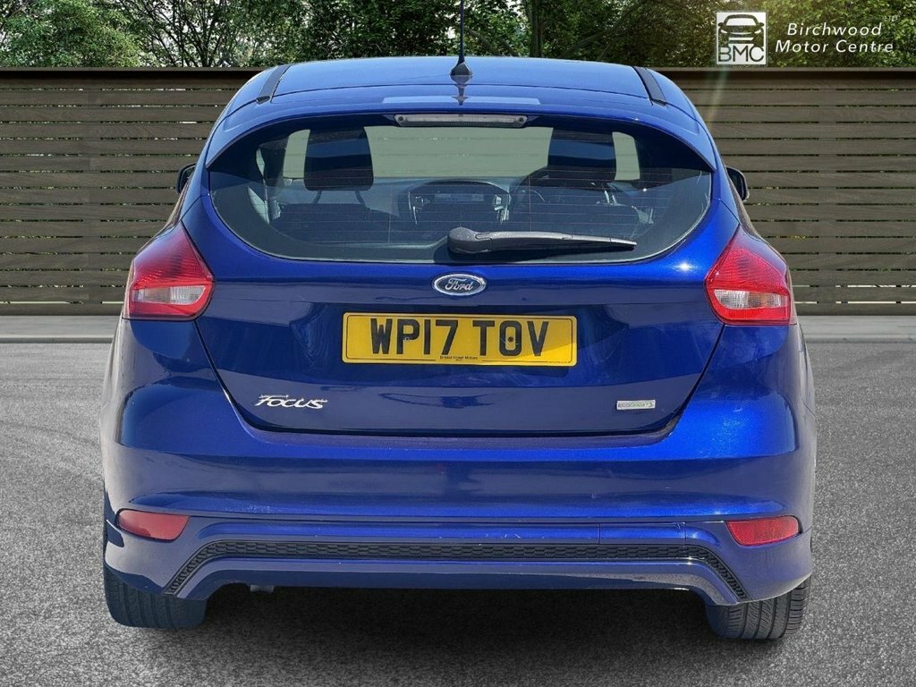 Ford Focus 1L St-line WP17TOV Blue #6