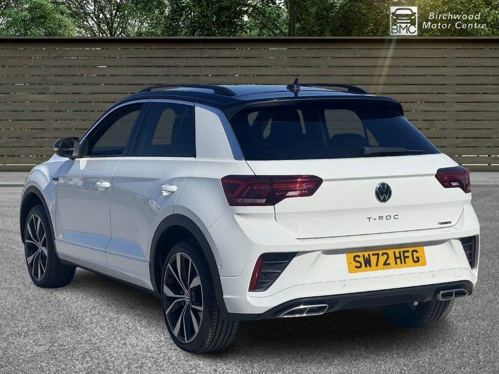 Volkswagen T-Roc 2L R-line SW72HFG White #5