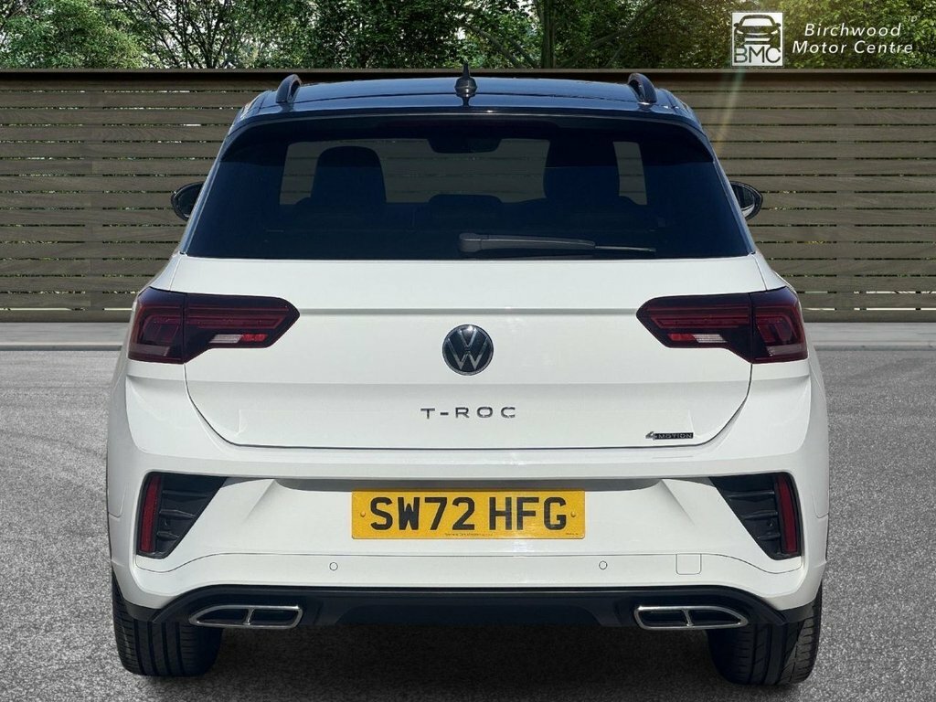 Volkswagen T-Roc 2L R-line SW72HFG White #6