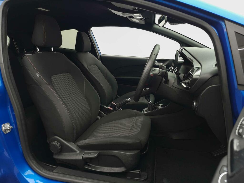 Ford Fiesta 1.0T Ecoboost St-line Euro 6 Ss CK69OMW Blue #6