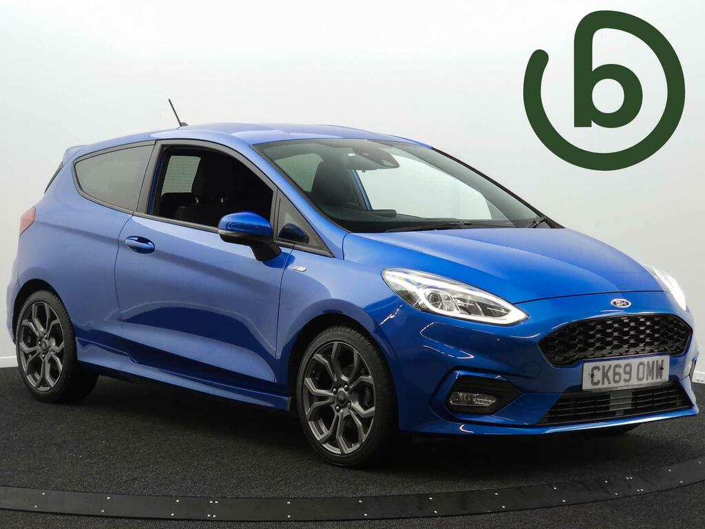 Ford Fiesta 1.0T Ecoboost St-line Euro 6 Ss Blue