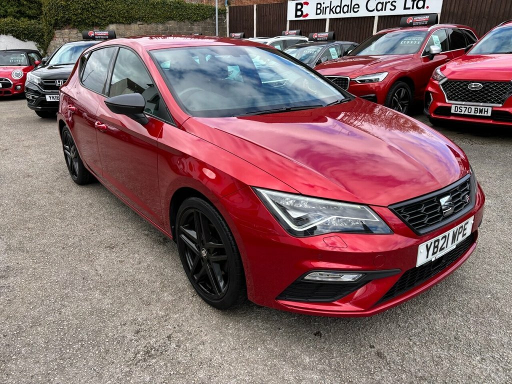 Seat Leon 1.5L Fr Black Edition Red #5