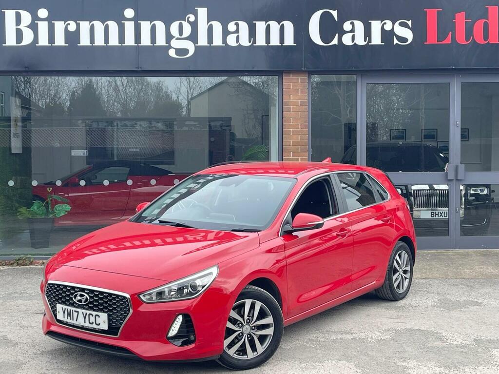 Hyundai I30 Hatchback 1.4 T-gdi Blue Drive Se Nav Dct Euro 6 Red