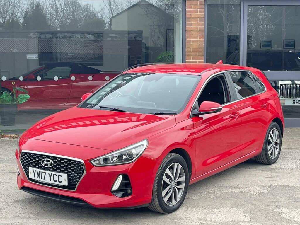Hyundai I30 Hatchback 1.4 T-gdi Blue Drive Se Nav Dct Euro 6 Red #3