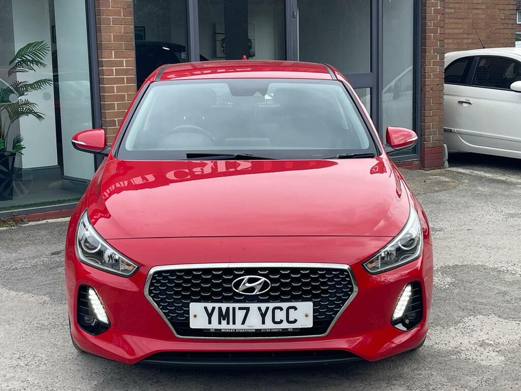 Hyundai I30 Hatchback 1.4 T-gdi Blue Drive Se Nav Dct Euro 6 Red #2