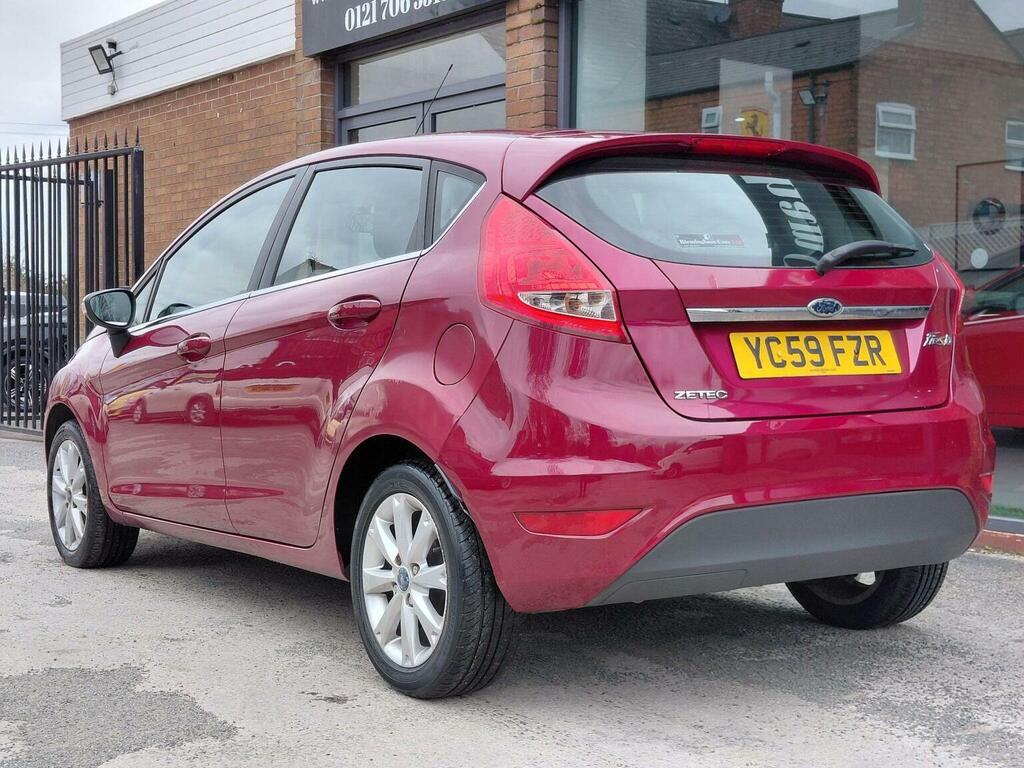 Ford Fiesta Hatchback 1.25 Zetec 200959 YC59FZR Red #5