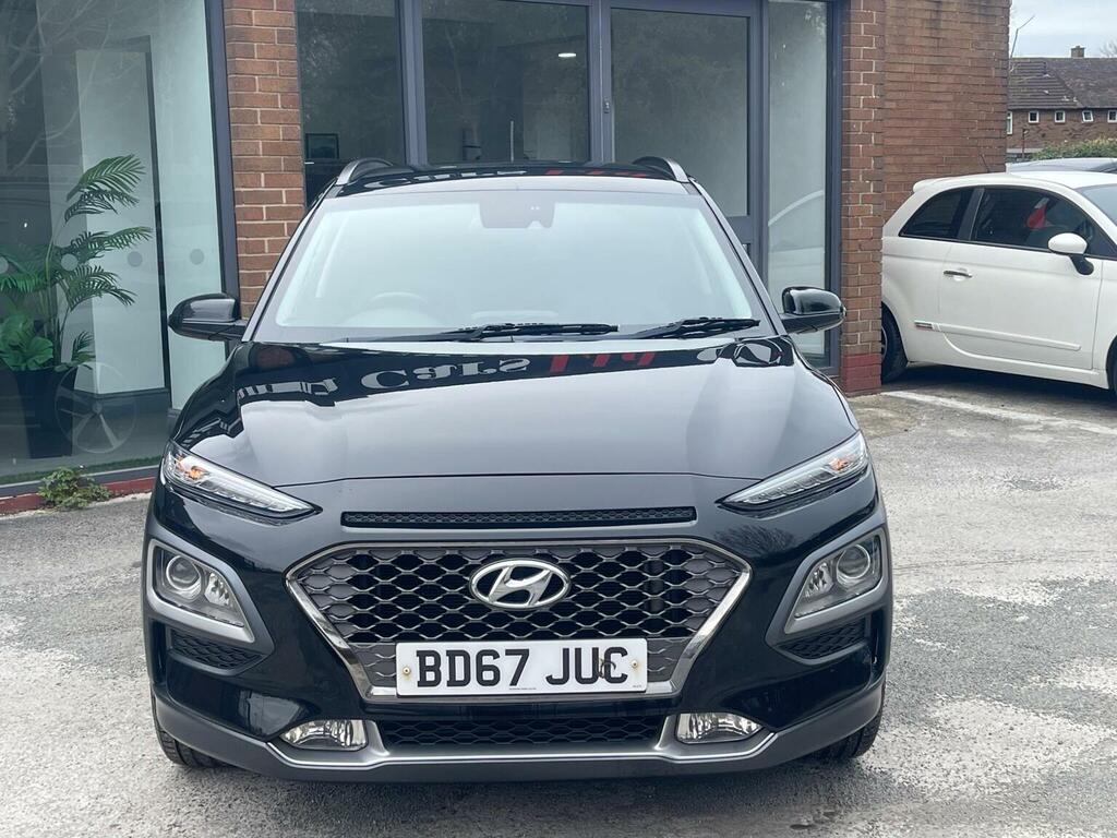 Hyundai Kona Suv 1.0 T-gdi Blue Drive Premium Euro 6 Ss Black #2