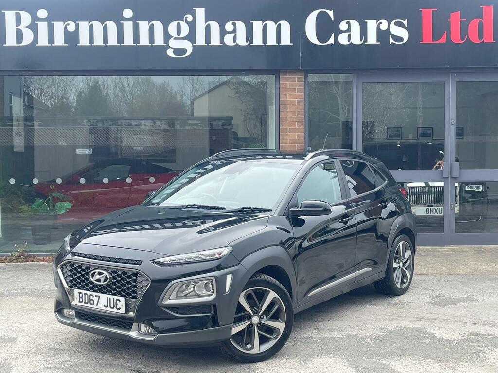 Hyundai Kona Suv 1.0 T-gdi Blue Drive Premium Euro 6 Ss Black