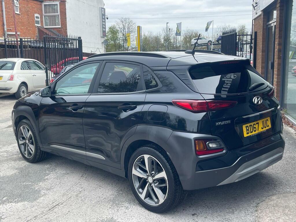 Hyundai Kona Suv 1.0 T-gdi Blue Drive Premium Euro 6 Ss Black #5