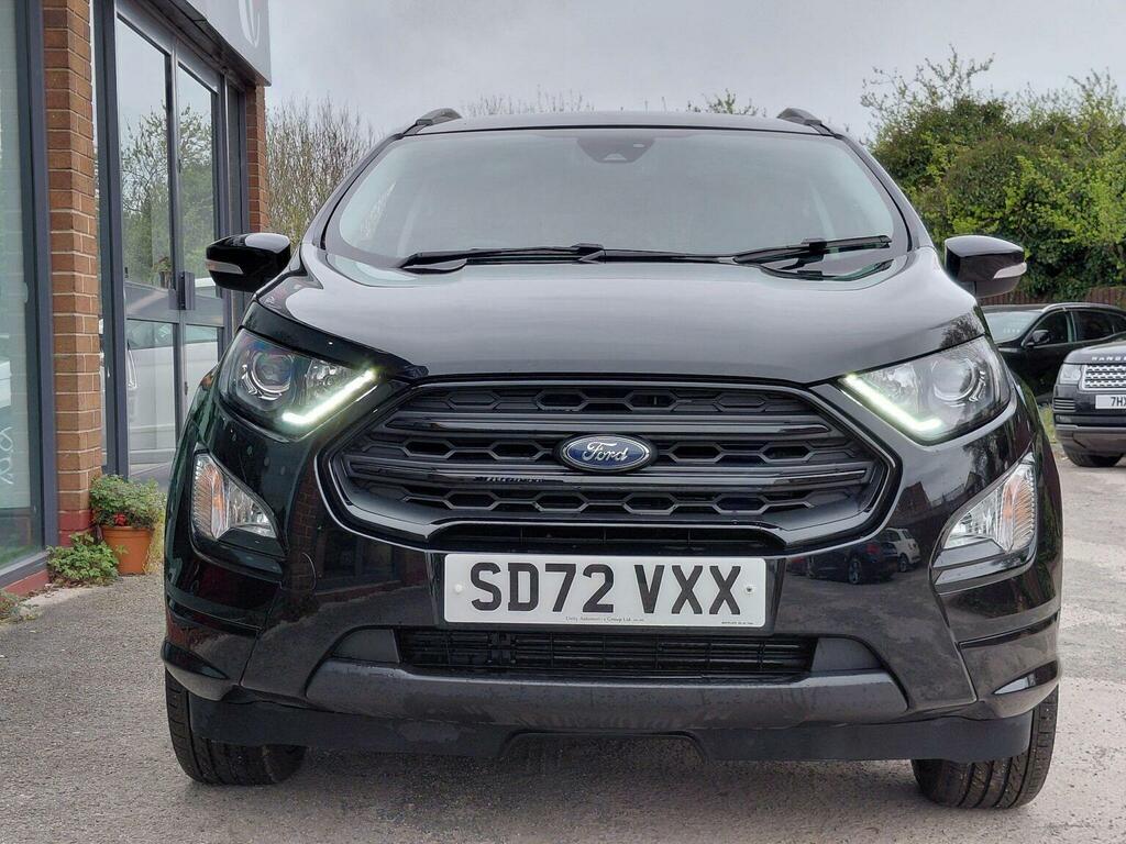 Ford Ecosport Suv 1.0T Ecoboost St-line Euro 6 Ss 20237 SD72VXX Black #2