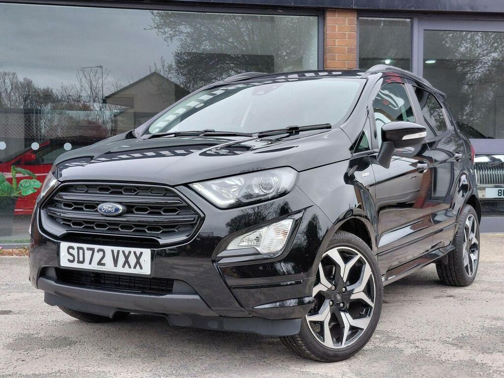 Ford Ecosport Suv 1.0T Ecoboost St-line Euro 6 Ss 20237 SD72VXX Black #5