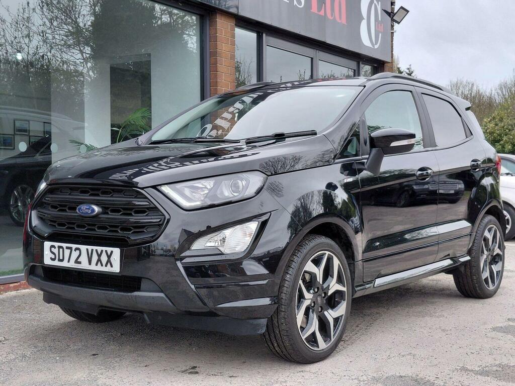 Ford Ecosport Suv 1.0T Ecoboost St-line Euro 6 Ss 20237 SD72VXX Black #6