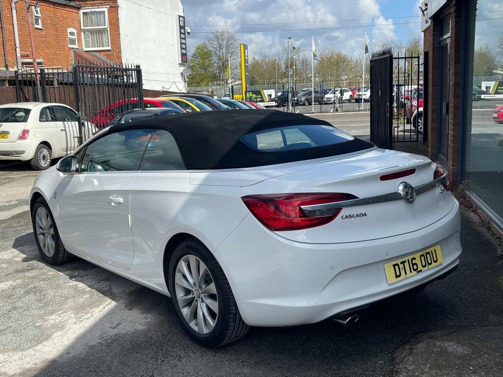 Vauxhall Cascada Convertible 2.0 Cdti Elite Euro 5 Ss 2016 White #5