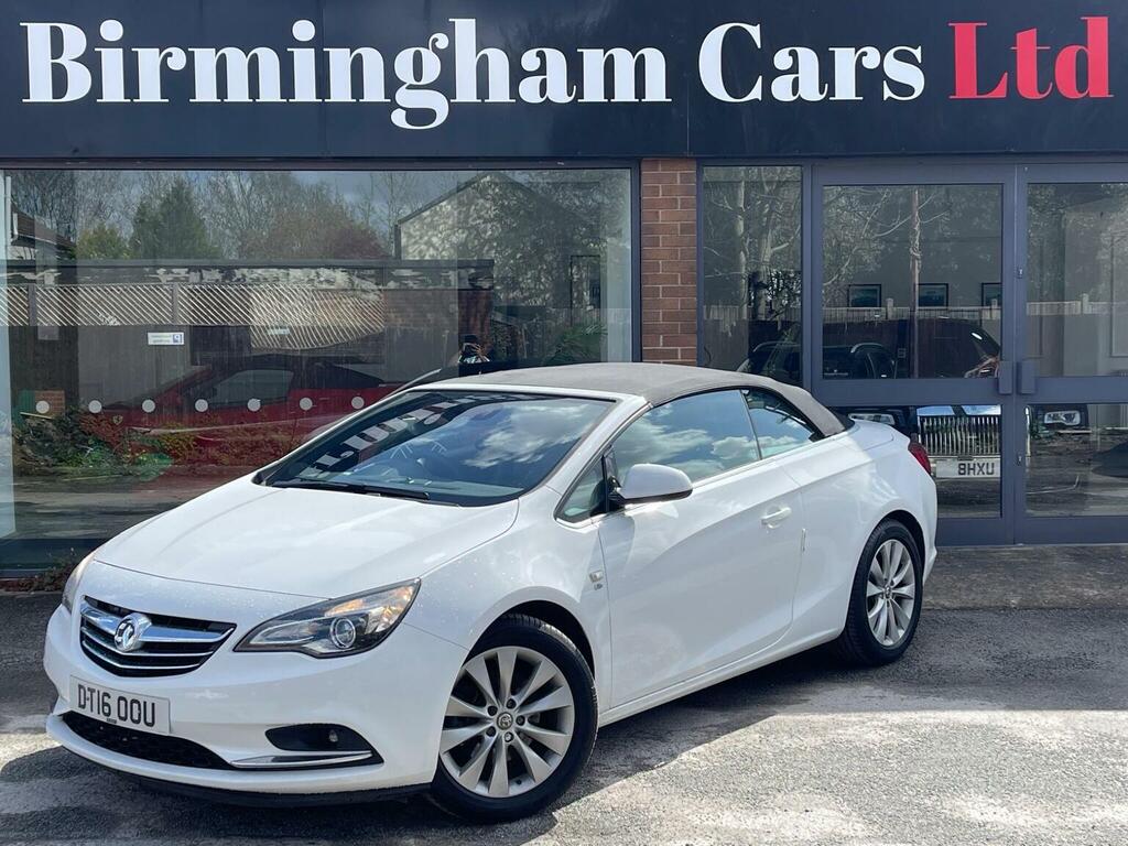 Vauxhall Cascada Convertible 2.0 Cdti Elite Euro 5 Ss 2016 White