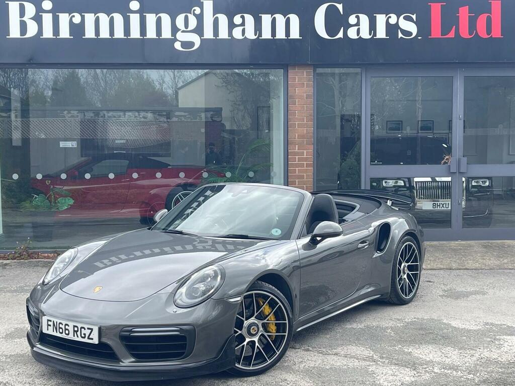 Porsche 911 Convertible 3.8T 991 Turbo S Pdk 4Wd Euro 6 Ss Grey