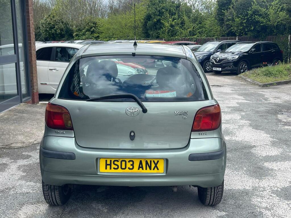 Toyota Yaris Hatchback 1.0 Vvt-i T3 200303 Green #6