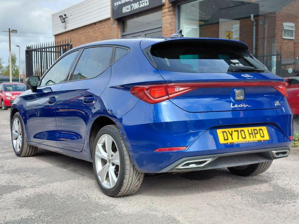 Seat Leon Hatchback 1.4 Ehybrid 12.8Kwh Fr Dsg Euro 6 Ss DY70HPO Blue #4