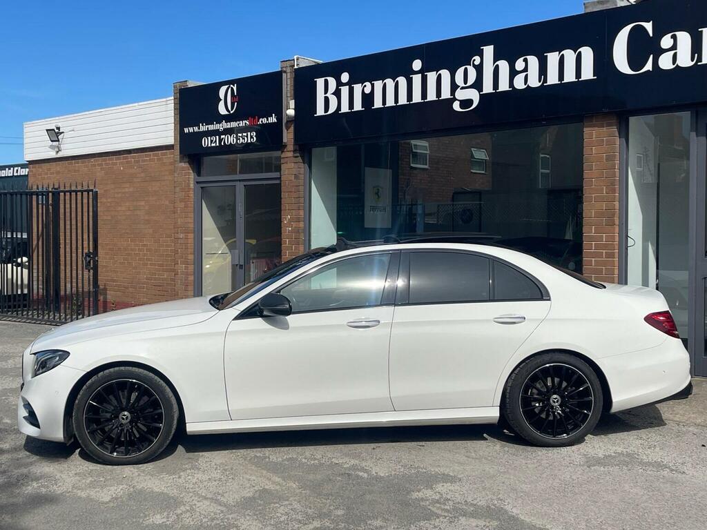 Mercedes-Benz E Class Saloon 2.0 E220d Amg Line Premium G-tronic Euro KO16BVS White #6