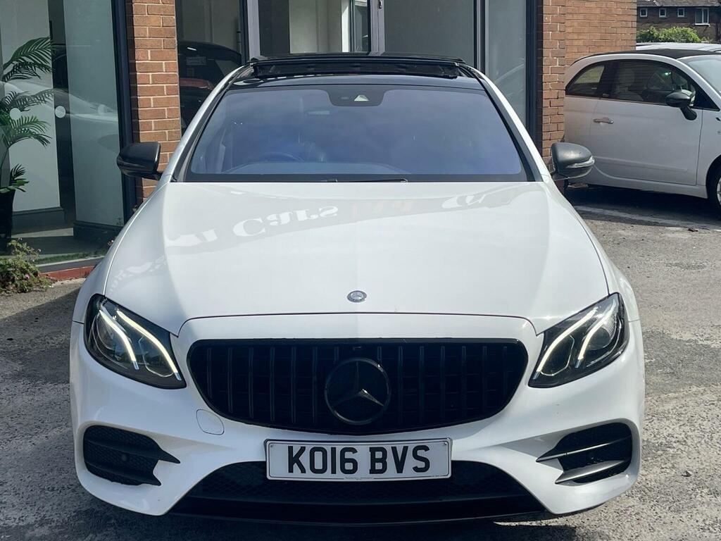 Mercedes-Benz E Class Saloon 2.0 E220d Amg Line Premium G-tronic Euro KO16BVS White #4