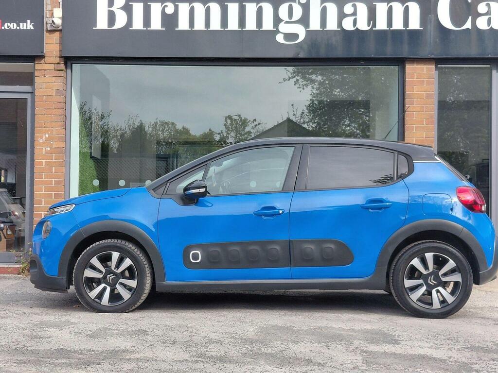 Citroen C3 Hatchback 1.2 Puretech Gpf Flair Euro 6 Ss KT19NKS Blue #6