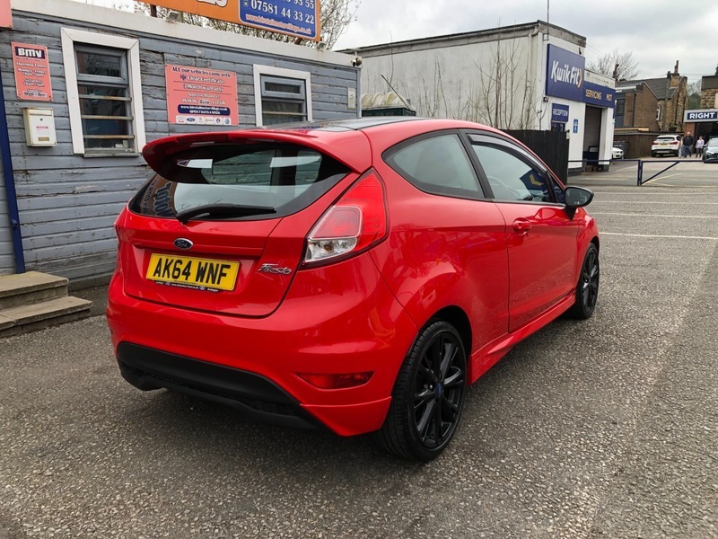 Ford Fiesta Zetec S Red Edition AK64WNF Red #5